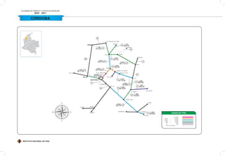 INSTITUTO NACIONAL DE VÍAS
VOLÚMENES DE TRÁNSITO Y COSTOS DE OPERACIÓN
2010 - 2011
CÓRDOBA
 