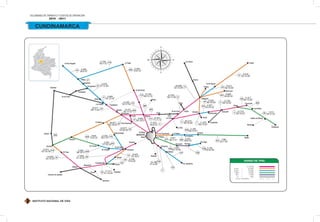 INSTITUTO NACIONAL DE VÍAS
VOLÚMENES DE TRÁNSITO Y COSTOS DE OPERACIÓN
2010 - 2011
CUNDINAMARCA
 