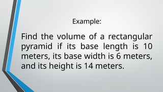 VOLUME OF A SQUARE AND RECTANGULAR PYRAMID.pptx