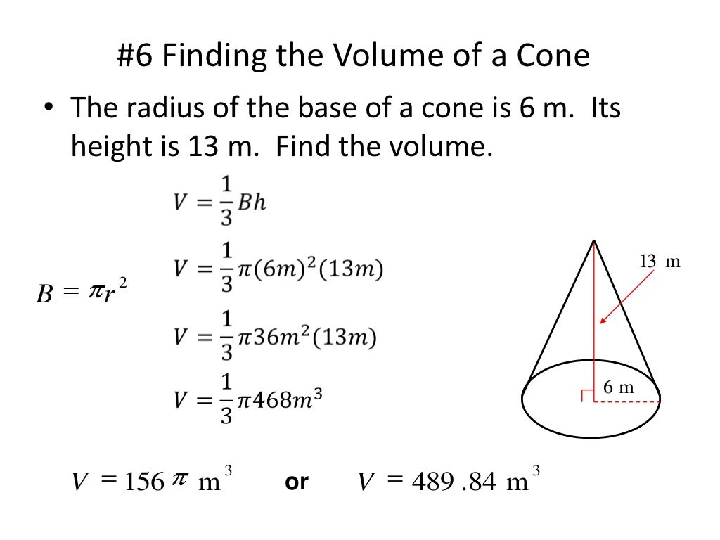 Volume of cylinders cones and spheres edmodo