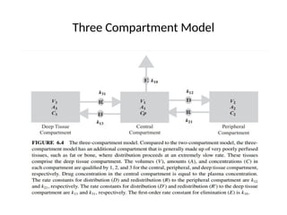 Three Compartment Model Graph Volume of distribution (pharmacokinetics) | PPTX
