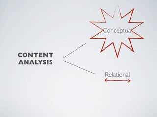 Content Analysis