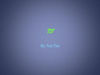 TDT

By Tse-Tse
 