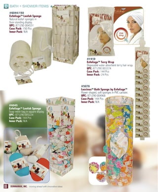 Donnamax Products Catalog | Spring 2009