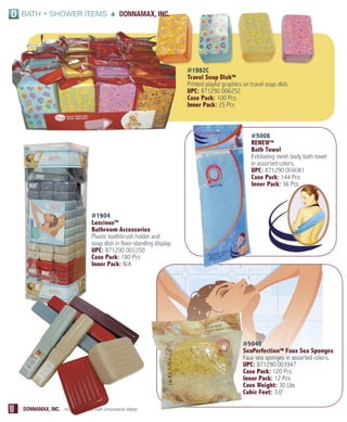 Donnamax Products Catalog | Spring 2009