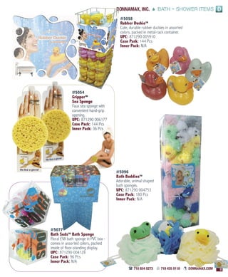 Donnamax Products Catalog | Spring 2009