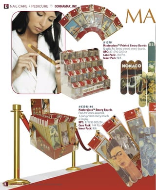 Donnamax Products Catalog | Spring 2009