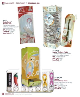 Donnamax Products Catalog | Spring 2009