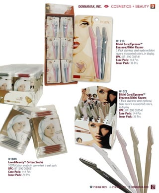 Donnamax Products Catalog | Spring 2009