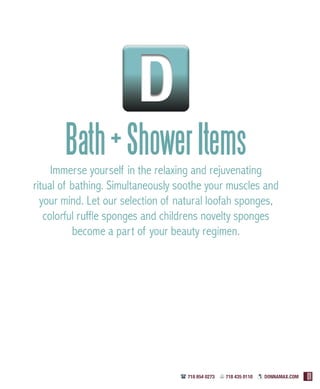 Donnamax Products Catalog | Spring 2009