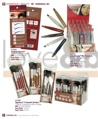 Donnamax Products Catalog | Spring 2009