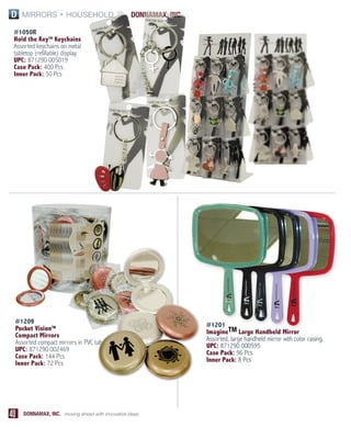 Donnamax Products Catalog | Spring 2009