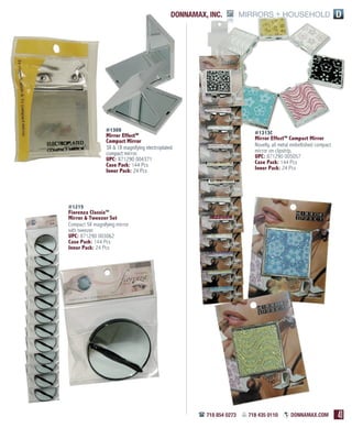 Donnamax Products Catalog | Spring 2009