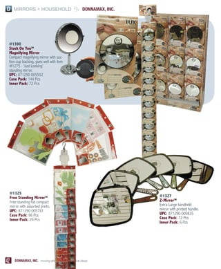 Donnamax Products Catalog | Spring 2009