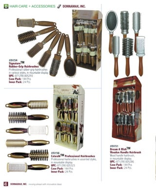 Donnamax Products Catalog | Spring 2009