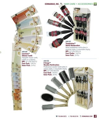 Donnamax Products Catalog | Spring 2009