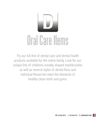 Donnamax Products Catalog | Spring 2009