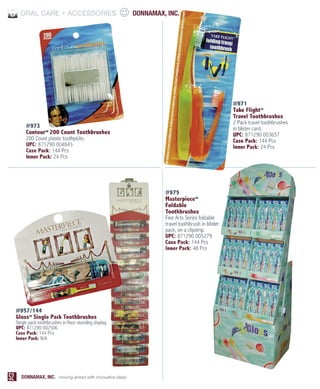 Donnamax Products Catalog | Spring 2009