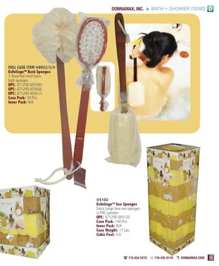 Donnamax Products Catalog | Spring 2009