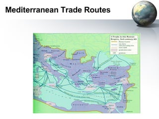 Mediterranean Trade Routes 