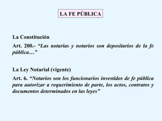 Deontología Notarial II | PPT