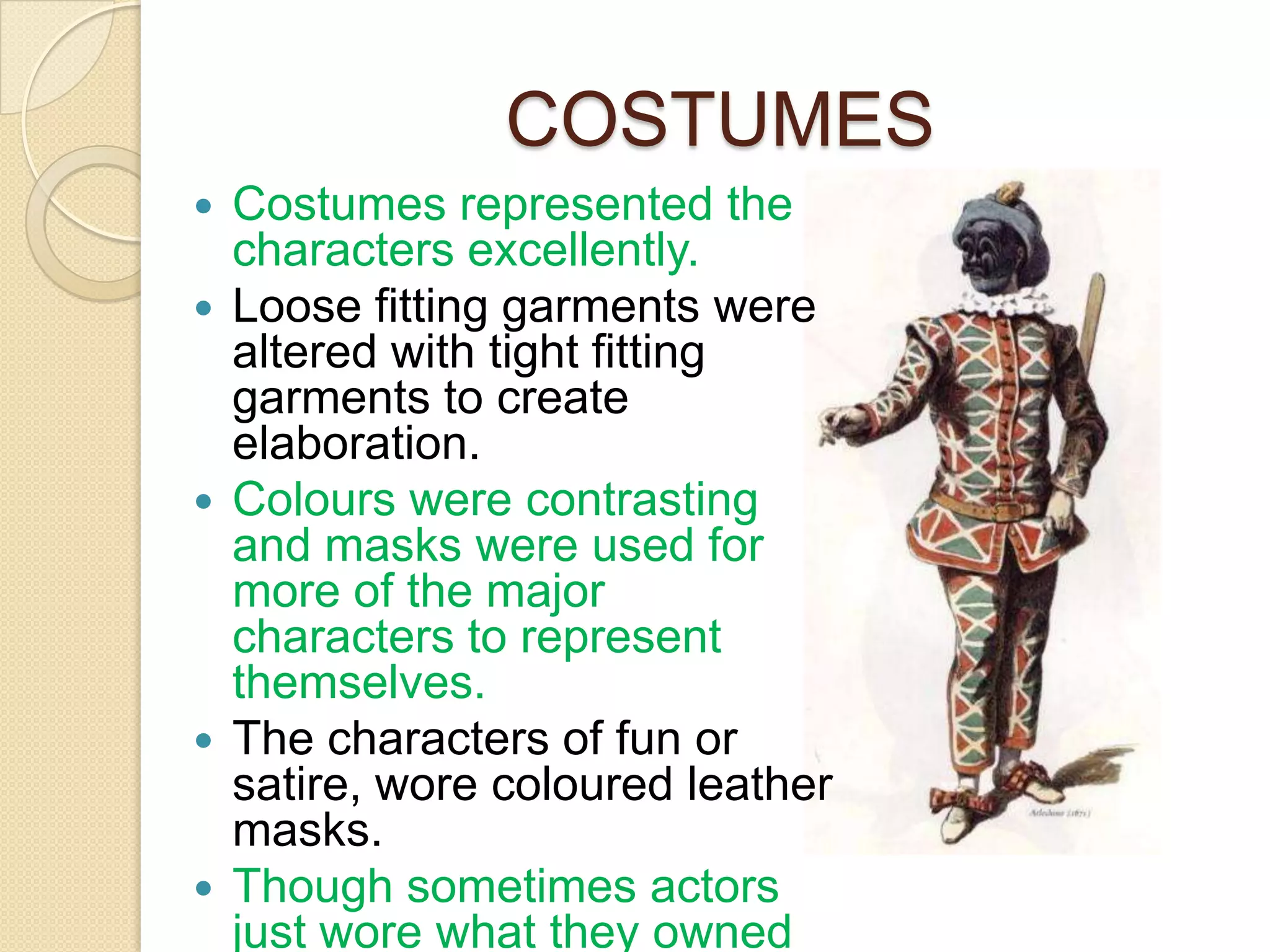 Commedia Dell'arte | PPTX