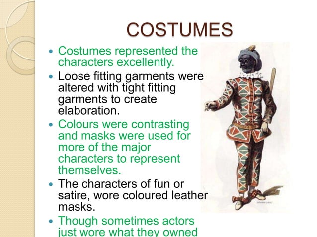 Commedia Dell'arte | PPTX