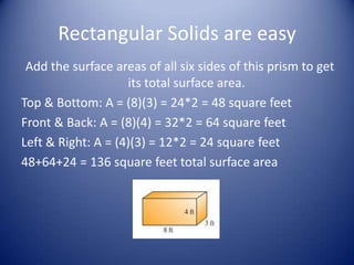 Volume & surface area | PPTX | Physics | Science