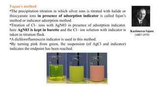 Volumetric analysis Pharmaceutical Chemistry.pptx