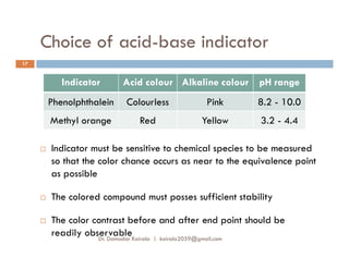 Volumetric analysis part 2 | PDF