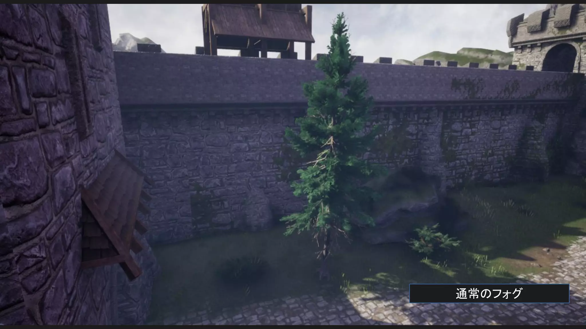 通常のフォグ
 