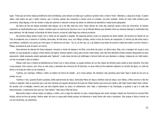 lugar. Tinha que se tomar essas providências mais domésticas, pois sempre se disse que a polícia é grande mais a mata é maior. Ademais, a calça já ia longe. O pobre
diabo, mais pobre do que o diabo mesmo, que a furtara, apesar dos cinquenta e tantos anos no costado, era bom andador. Antes de meia noite arribara para
correntina, dose léguas, a fim de vender a calça de casimira e retornar a tempo de salvar os netinhos da disenteria e tosse-brava galopante.
       Na barra do dia ele estava arredado sete léguas: já ia do São José pra cima. Fazia cálculo de, meio dia, alcançar ainda a feira de Correntina. Aí mesmo
compraria os medicamentos que o doutor receitara para os meninos de Quuinca Lino e os de Manoel Afonso que também tinha as mesmas doenças e incômodos dos
seus netinhos. Se não tivesse na farmácia de Pedro Guerra, na loja de João Rego era certeza encontrar.
       Na primeira légua andou muito. Era o medo de ser seguido e pegado. Na segunda pensou muito na vergonha de sentir ladrão. Da terceira em diante só via
Tóin se acabando com a casimira e Tudinha, Gertrudes, de três anos, roxa, com fôlego cortado, vendo a hora de morrer de coqueluche. O menino já não tinha mais o
que defecar, coitadinho nos panos só vinha água. A netinha era só dizer - Vó, ói, lá vem ela, vó, e já soltava uma tosse de cachorro saída dos bofes e pronto. Perdia o
fôlego, arroxeava-se que só quem vai morrer.
       Essa semana de doença lhe fizera esquecer inclusive a morte da esposa e da filha, uma atrás da outra, na última seca. Elas, com a lavagem de roupa e uma
demão na roça ajudavam a tapear a fome dentro da tapera. Sempre pedira a Deus para morrer antes delas, mas não fora atendido embora fossem eloquentes os seus
argumento: idade avançada, saúde agravada pela “gastura” e pelo peso da boca do estômago e tontura toda vez que abaixava a cabeça. Julgava-se um inútil assim,
um dia na enxada e dois na esteira.
       Passou tudo isso e mesmo as flatulências se foram com a meia certeza, ou quase certeza, de um dia, dispor de dinheiro para cuidar os dois netinhos. Era tudo
o que possuia. Daí a pouco, com cinco ou seis anos, a exemplo dos meninos de Zé Quimara, os seus netos já lhe poderiam adjutora no carreto da água, no corte da
lenha e na limpa do milho ou de mandioca.
       Tudinha, por exemplo, refletia o velho na ladeira da Serra do Caixão - já é muito jeitosa. No tabuleiro cata gravetos para fazer fogo e bosta de boi pra se
vender na rua.
       Tudinha e Toín, quando ficarem grandes, terão sobrenomes de Jesus. Gertrudes Maria de Jesus e Antônio José de Jesus. Com efeito, a filha morrera e não lhe
confiou o segredo. Mas se supunha que o pai dos meninos era aquele almocreve da tropa de Felipe Santos que sumiu pro Goiás e até hoje! Quem sabe? Nem notícia.
De acordo com a tradição, menino sem pai leva Espírito Santo ou Jesus no sobrenome: sem mãe, o sobrenome é da Conceição; e quando o pai e a mãe são
desconhecidos, o sobrenome tem que ser “dos Santos”. Mas tudo é filho de Deus!
       Batucando essas e outras coisas na cabeça, o velho, com a calça de casimira no saco, rompia léguas sem sentir cansaço. Depois da chacrinha do coronel Félix
Araújo, achou-se fora de perigo. Pediria vestir de novo a roupa pelo direito porque os feiticeiros e rezas fortes não mais o lançariam. Deu graças a Deus e entrou na
rua da Correntina, ao entardecer.



                                                                                                                                                                   43
 