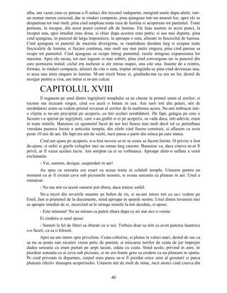 alba, am vazut ceea ce pareau a fi naluci din trecutul indepartat, mergind unele dupa altele, intr-
un numar mereu crescind, dar in rinduri compacte, pina ajungeau intr-un anumit loc; apoi ele se
desparteau tot mai mult, pina cind umpleau toata raza de lumina si acopereau tot pamintul. Toate
porneau, la inceput, din acest punct central alb de lumina. Ele luau nastere in acest punct, la
inceput una, apoi imediat erau doua, si chiar dupa acestea erau patru; si asa mai departe, pina
cind ajungeau, in punctul de larga imprastiere, la aproape o suta, aliniate in fascicolul de lumina.
Cind ajungeau in punctul de maxima divergenta, se raspindeau deodata larg si ocupau toate
fasciculele de lumina, si fiecare continua, mai mult sau mai putin singura, pina cind pareau sa
ocupe tot pamintul. Cind ajungeau sa ocupe intreg pamintul, razele atingeau expansiunea lor
maxima. Apoi ele urcau, tot mai inguste si mai subtiri, pina cind convergeau iar in punctul din
care pornisera initial; ciclul era incheiat si ele intrau inapoi, una cite una. Inainte de a reintra,
formau, in rinduri compacte, alinieri de cite o suta, treptat stringindu-se pina cind deveneau una,
si acea una intra singura in lumina. M-am trezit brusc si, gindindu-ma ca era un loc destul de
nesigur pentru a visa, am intrat si m-am culcat.
CAPITOLUL XVIII
Il rugasem pe unul dintre ingrijitorii templului sa ne cheme la primul semn al zorilor; si
tocmai ma trezeam singur, cind s-a auzit o bataie in usa. Am sarit toti din paturi, atit de
nerabdatori eram sa vedem primul revarsat al zorilor de la inaltimea aceea. Ne-am imbracat intr-
o clipita si ne-am precipitat pe acoperis, ca trei scolari nerabdatori. De fapt, galagia pe care o
faceam i-a speriat pe ingrijitori, care s-au grabit si ei pe acoperis, sa vada daca, intr-adevar, eram
in toate mintile. Banuiesc ca zgomotul facut de noi trei fusese mai mult decit tot ce perturbase
vreodata pasnica liniste a anticului templu, din zilele cind fusese construit, si aflasem ca avea
peste 10 mii de ani. De fapt era atit de vechi, incit parea o parte din stinca pe care statea.
Cind am ajuns pe acoperis, n-a fost nevoie sa ni se ceara sa facem liniste. O privire a fost
de-ajuns, si ochii si gurile colegilor mei au ramas larg cascate. Banuiesc ca, daca cineva m-ar fi
privit, ar fi vazut acelasi lucru. Am asteptat ca ei sa vorbeasca. Aproape dintr-o suflare a venit
exclamatia:
- Vai, suntem, desigur, suspendati in aer!
Au spus ca senzatia era exact ca aceea traita in celalalt templu. Uitasera pentru un
moment ca ar fi existat ceva sub picioarele noastre, si aveau senzatia ca pluteau in aer. Unul a
remarcat:
- Nu ma mir ca acesti oameni pot zbura, daca traiesc astfel.
Ne-a trezit din reveriile noastre un hohot de ris, si ne-am intors toti ca sa-i vedem pe
Emil, Jast si prietenul de la documente, stind aproape in spatele nostru. Unul dintre tovarasii mei
se apropie imediat de ei, incercind sa le stringa miinile la toti deodata, si spuse:
- Este minunat! Nu ne miram ca puteti zbura dupa ce ati stat aici o vreme.
Ei zimbira si unul spuse:
- Sunteti la fel de liberi sa zburati ca si noi. Trebuie doar sa stiti ca aveti puterea launtrica
s-o faceti, ca sa o folositi.
Apoi ne-am intors spre priveliste. Ceata coborise, si plutea in valuri mari, destul de sus ca
sa nu se poata zari nicaieri vreun petic de pamint, si miscarea norilor de ceata de jur imprejur
dadea senzatia ca eram purtati pe aripi tacute, odata cu ceata. Stind acolo, privind in zare, iti
pierdeai senzatia ca ai ceva sub picioare, si ne era foarte greu sa credem ca nu pluteam in spatiu.
Pe cind priveam in departare, corpul meu parea sa-si fi pierdut orice simt al greutatii si parca
pluteam efectiv deasupra acoperisului. Uitasem atit de mult de mine, incit atunci cind cineva din
40
 