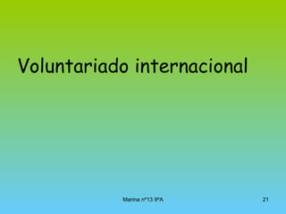 Voluntariado internacional 