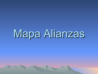 Mapa Alianzas 