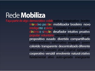 Mobiliza São Paulo - Manual do Voluntário Online