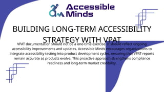 Voluntary Product Accessibility Templates (VPAT): Ensuring Transparent ...