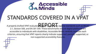 Vpat Example Voluntary Product Accessibility Templates (VPAT): Ensuring Transparent ...