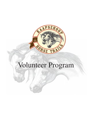 Volunteer Program
 