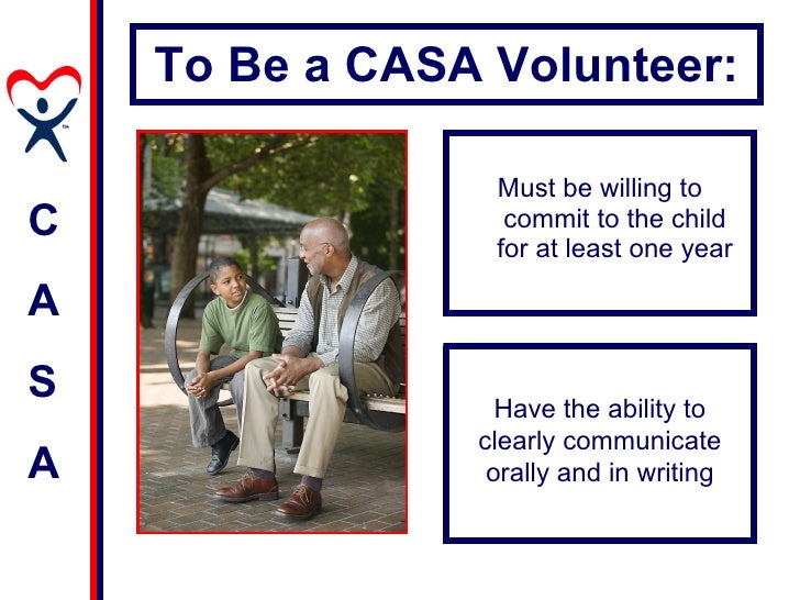 CASA Volunteer Recruitment Slide Show
