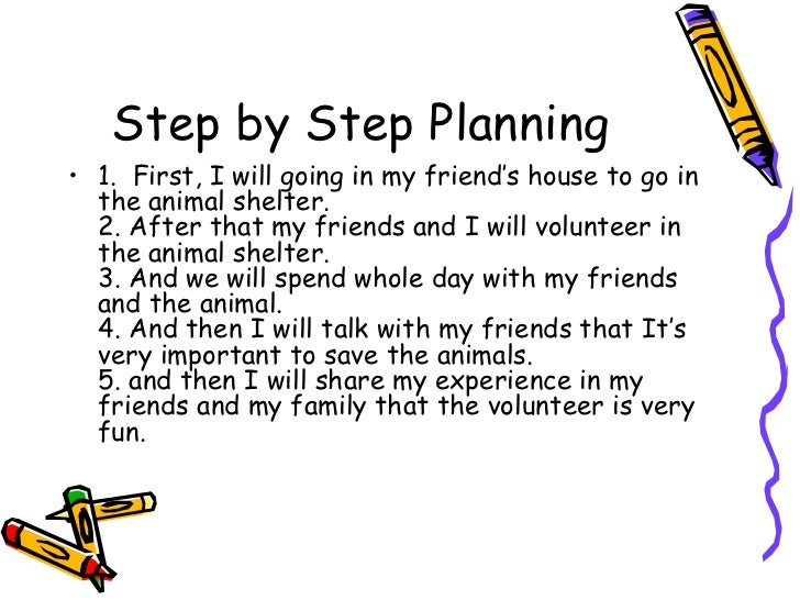 Volunteer at a local animal shelter (Practice Powerpoint)