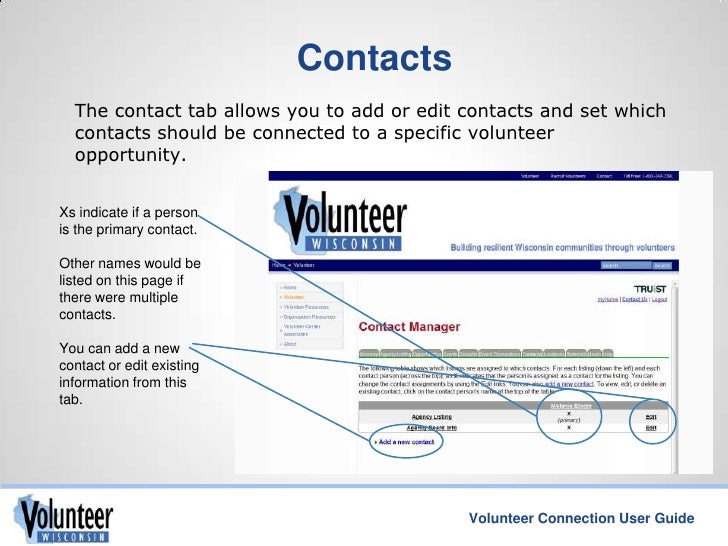 volunteer connection volunteer connection