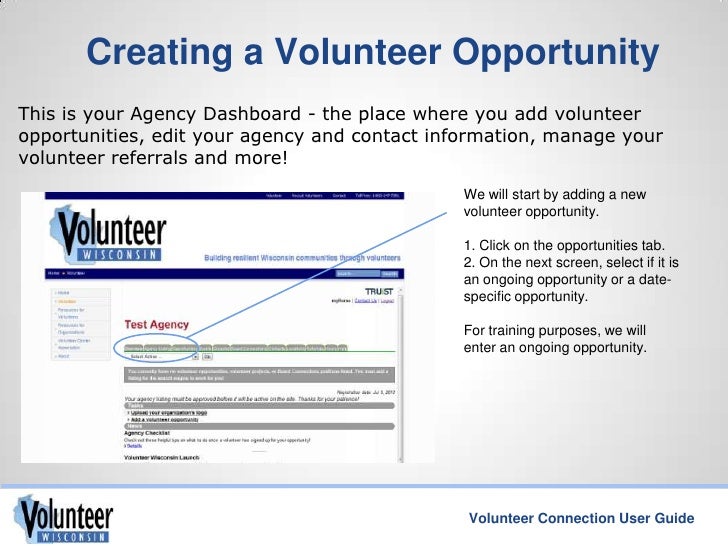 volunteer connection volunteer connection