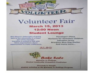 Volunteer fair