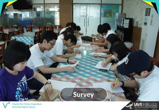 25 
Vitamin for Citizen Inspiration. Volunteering for Values 
Survey  