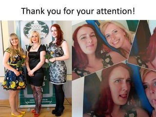 Thank you for your attention!
 
