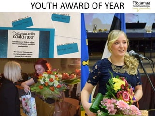 YOUTH AWARD OF YEAR
 