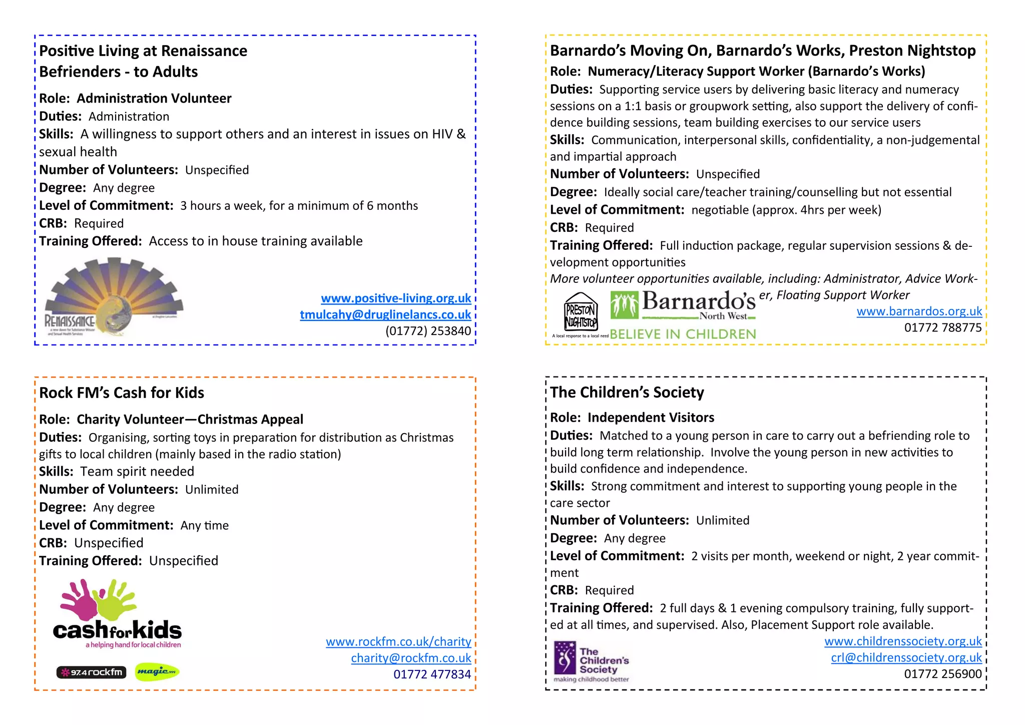 Volunteering fair booklet_-_nov_2011[1] | PDF