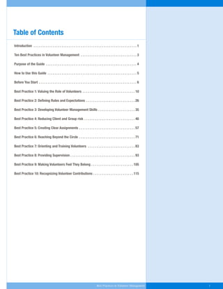 Volunteer Management Guide | PDF