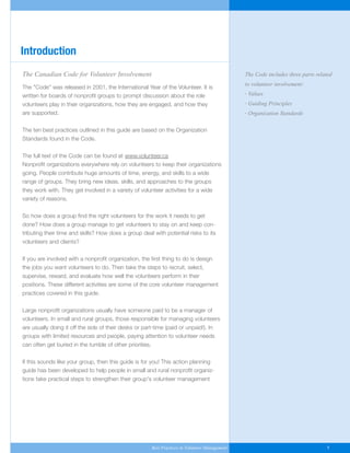 Volunteer Management Guide | PDF